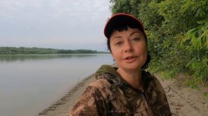 Забрались с Женой в ивовые джунгли Иртыша. Рыбалка, грибы и семейный отдых.