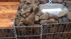 Мангал из габионов