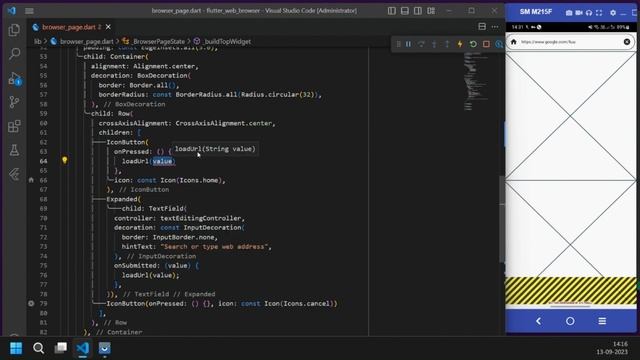 Web Browser App in Flutter | Speed Code | 2023 смотреть онлайн