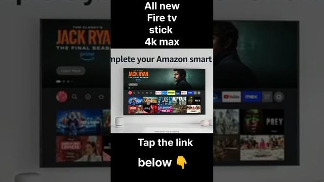 All-new Amazon Fire TV Stick 4K Max streaming device, supports Wi-Fi 6E, free & live TV