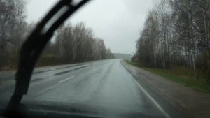 Поездка Томск - Новосибирск. Запись с видеорегистратора