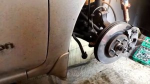 Nissan Leaf.Стук справа