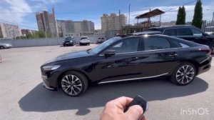Автозапуск и управление движением автомобилем Kia K8 c штатного ключа!
