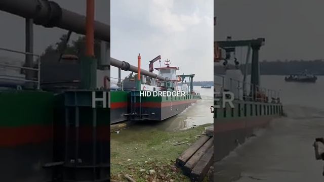 HID-CSD-5522 Cutter Suction Dredger Launching for River Sand Mining and Deepening