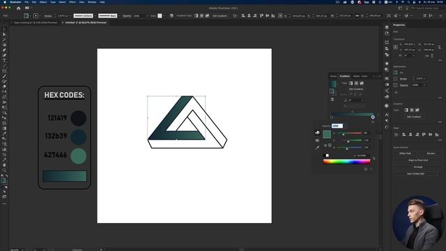 Как Сделать Логотип? Крутое 3D Лого в Adobe Illustrator!