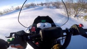 Испытание STELS ВИТЯЗЬ в глубоком снегу. Застрял!!!