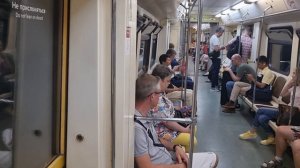 Арбатско-Покровская линия, Киевская - Славянский бульвар на 81-740/741.1 "Русич". 25 августа 2022г.