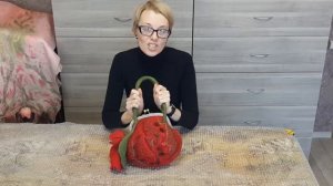 Мастер-класс по валянию Сумка Марта
