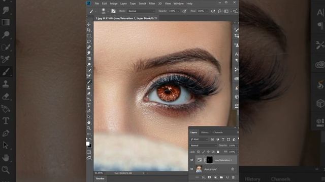 Change Eye Color In Photoshop