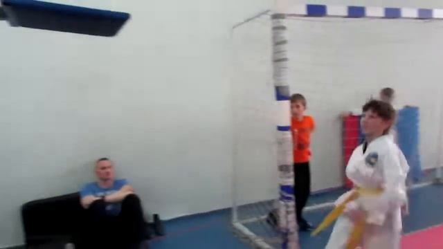 Настя спецтехника №3 Открытый Всеукраинский Кубок по Таеквон-до ITF "ВОИН". Киев 08.04.2017. смотреть онлайн