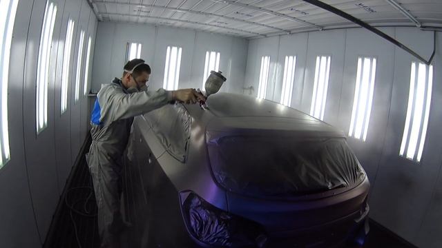 Покраска жидкой резиной с лаком. Cruze Chameleon | Painting Plasti Dip the entire process смотреть онлайн