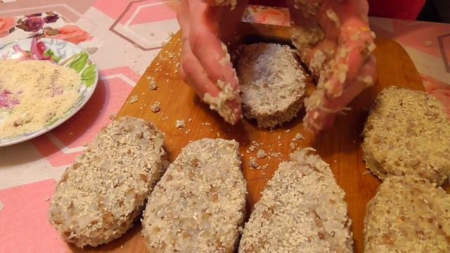 Как сделать постные котлеты без мяса по бабушкиному рецепту. Веганские котлеты. Живём в деревне.