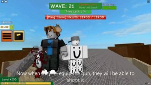 How to become a Zombie with a gun in ROBLOX Zombie Attack!