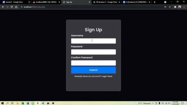 Docker Testing - Login Page смотреть онлайн