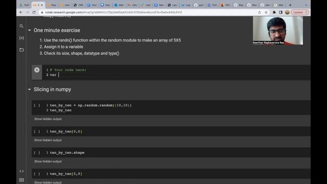 Python workshop [Day 4]: numpy and matplotlib packages - смотреть видео ...