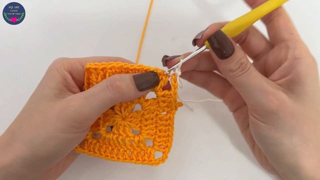 SQUARE DE CROCHÊ DIFERENTE E FÁCIL смотреть онлайн