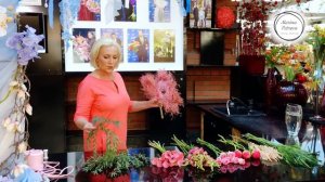 Короткий Мастер-класс Марины Петровой - Букет-веер