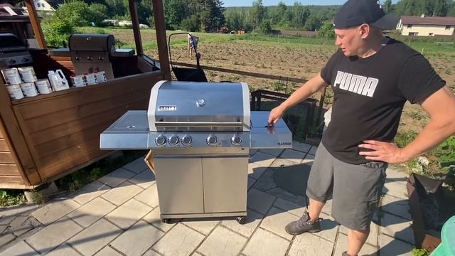 Газовый гриль сello platinum 4 смотреть онлайн