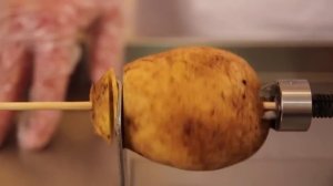 Аппарат для нарезки картофельных фигурных (спиральных) чипсов
