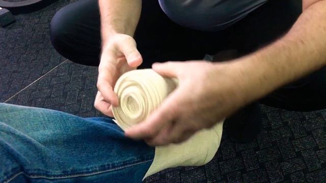 Способы фиксации эластичного бинта при переломе пятки (перелом пяточной кости) смотреть онлайн