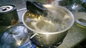 Эпизод 3. Огромная голова в ухе))). рыбалка в Мурманской области.