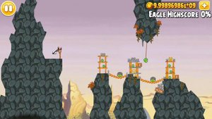 Angry Birds Seasons South Hamerica All levels (Mighty Eagle) Any%
