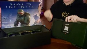 Unboxing the Halo Infinite Edition AMD Radeon RX 6900 XT (Rare - 1 of 117 Made) ft. My GF