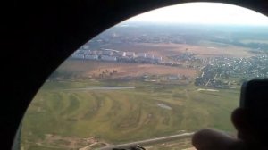 Полет над Жлобином на вертолете ми-26