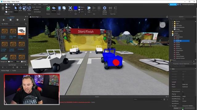How to change the engine noise of a car in Roblox Studio смотреть онлайн