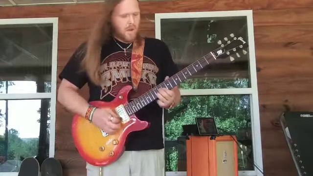 Mixolydian Guitar Instrumental Jam - Gibson Les Paul Double Cutaway смотреть онлайн