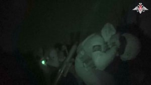 Боевая работа расчетов 120-мм и 85-мм минометов ЮВО на Донецком направлении