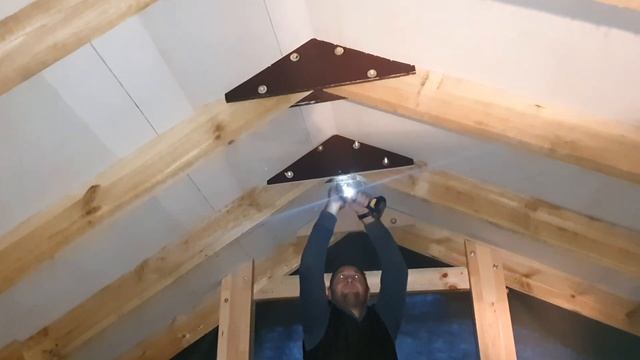 Монтаж электропроводки в каркасной бане. БАНЯ 25м2. #10 смотреть онлайн