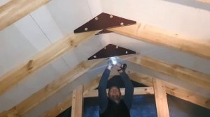 Монтаж электропроводки в каркасной бане. БАНЯ 25м2. #10