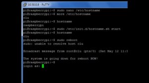 Raspberry Pi - Changing the system hostname