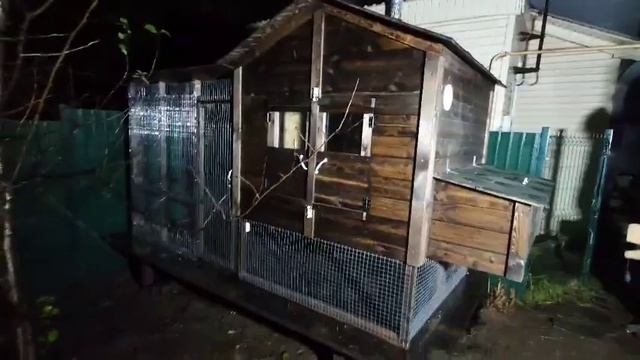курятник на 10 15 20 кур утеплённый для зимы с выгулом