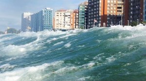 Посмотрите, Как Один из Самых Больших Городов Мира Уходит Под Воду