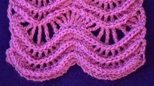 Узор Рельефные волны