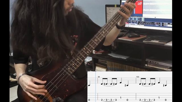 Cannibal Corpse “Hammer Smashed Face” Bass Along Tabs смотреть онлайн