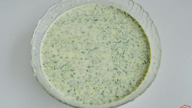 Шпинатные блины с печенью