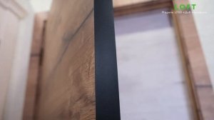 Дверь межкомнатная LOFT 03 дуб пацифик