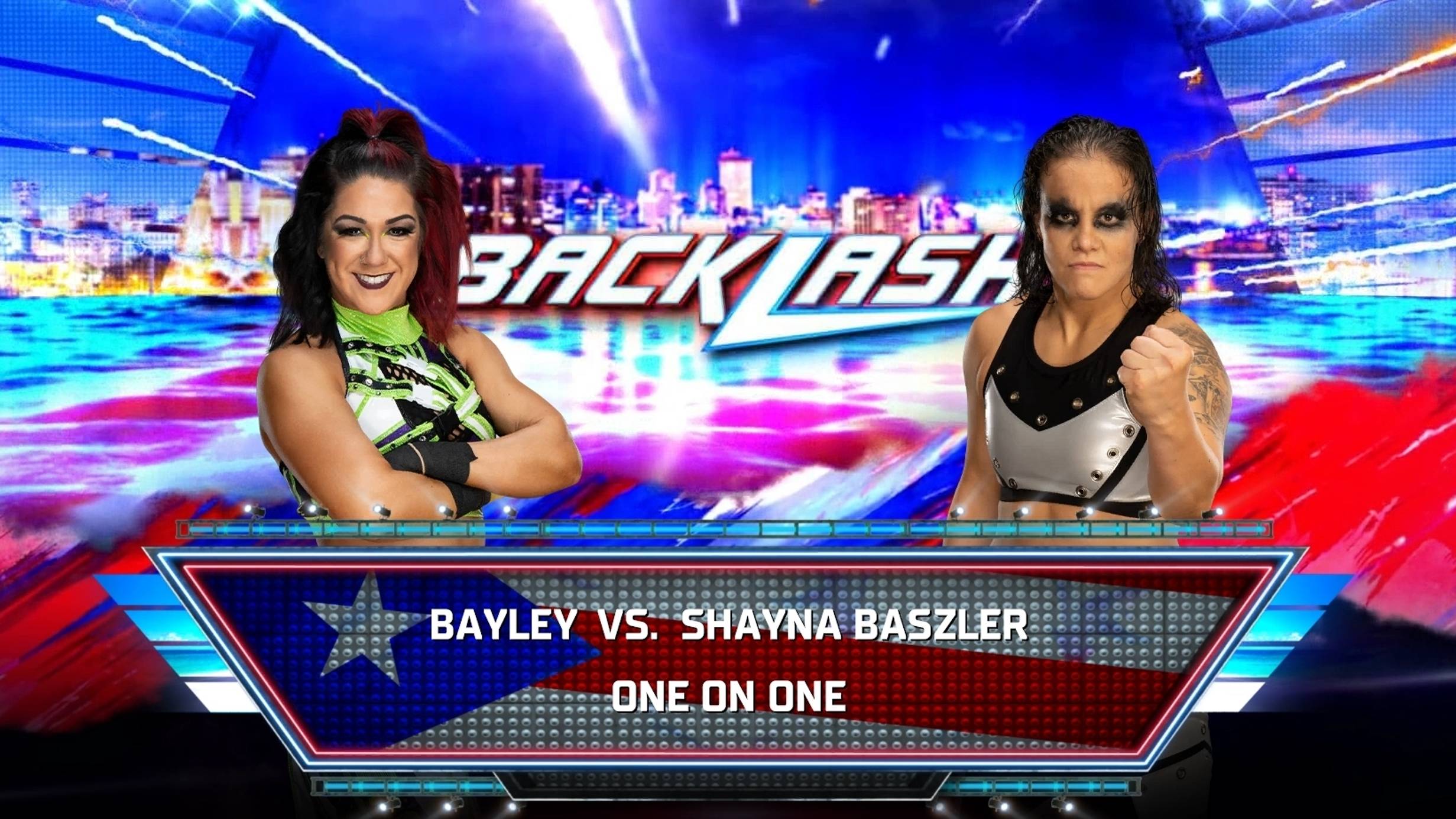 WWE 2K24 ONE ON ONE/NORMAL - BAYLEY VS SHAYNA BASZLER