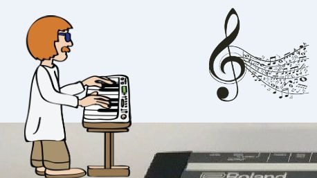 Roland Juno 106- композиция-Планета Земля.