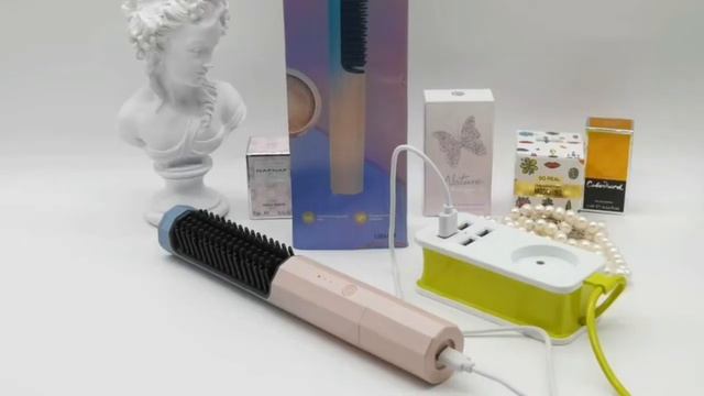 Беспроводная Электрическая Расческа для Выпрямления и Укладки Волос. Бренд: Hailicare смотреть онлайн