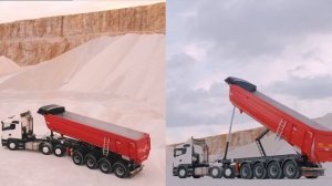 OZGUL TRAİLER 4 осный Полуприцеп Самосвал