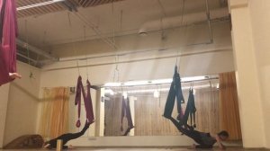 Групповой урок «Йога в гамаках»