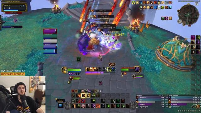 Rain of Fire Spam is ALIVE | Destruction Warlock | Algeth'ar Academy Mythic +10 | Dragonflight Beta смотреть онлайн