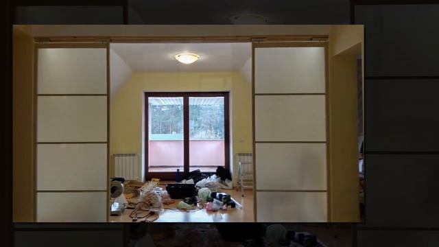 Раздвижная перегородка выполненная компанией Bicon