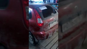 Дверь багажника калина
