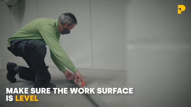How to: prepare the installation of your Parky floor