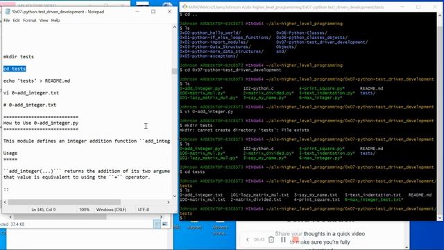 0x07 Python test driven development